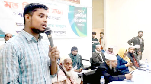 বৈষম্যবিরোধী ছাত্র আন্দোলনের কেন্দ্রীয় আহ্বায়ক হাসনাত আবদুল্লাহ